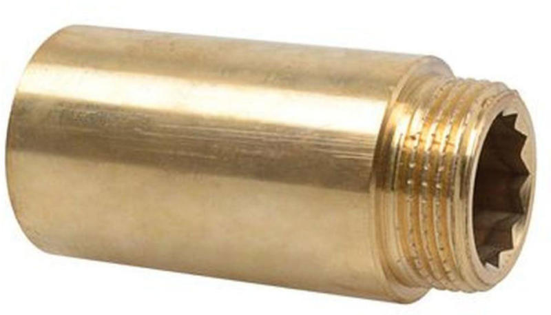 Hahnverlängerung ¾" x 30 mm, blank