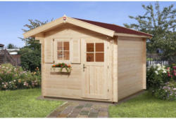 Gartenhaus „Premium“ 28 mm, Flügeltür, 300x320x251 cm 300x320x251 cm