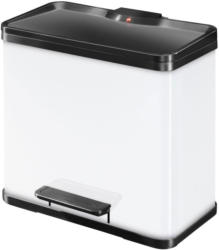 Trenn-Mülleimer „Oeko Duo Plus L“, 17+9 L, wei weiß | 17+9 L