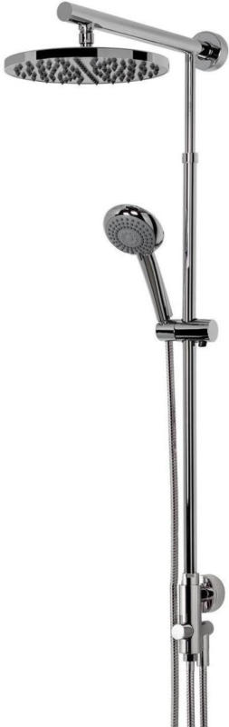 DuschMaster „Rain Classic“, mit Umsteller, Kopfbrause rund, chrom