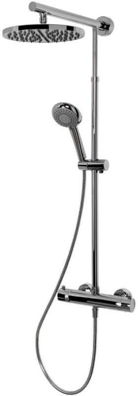 DuschMaster „Rain Classic Plus“, mit Thermostat, Kopfbrause rund, chrom