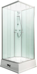 Wellnesskabine „Korfu II“, Boiler und Pumpe, light-grün