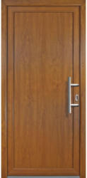Haustür „JM Signum“ Exklusiv PVC Mod. 01, golden oak/golden oak, Anschlag rechts, 98x208 cm rechts