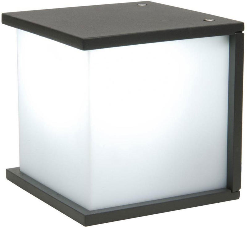 Außenwandleuchte „Cube“, würfelförmig