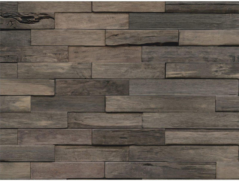 Wandverkleidung „Driftwood“, Hevea Bali Sea, 9er-Set