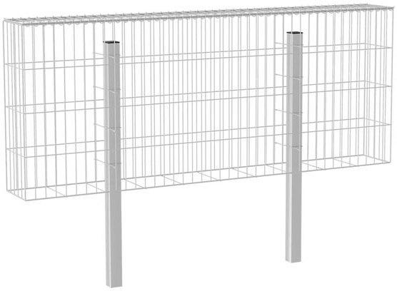 Gabionen-Zaun 200x80x25 cm 80 cm | 200 cm | 25 cm