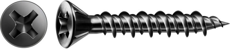 Schnellbauschrauben „C“, für Gipsfaser, Fräskopf, 3,9x 35 mm