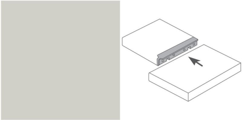 Eckverbindungsleiste „silber“