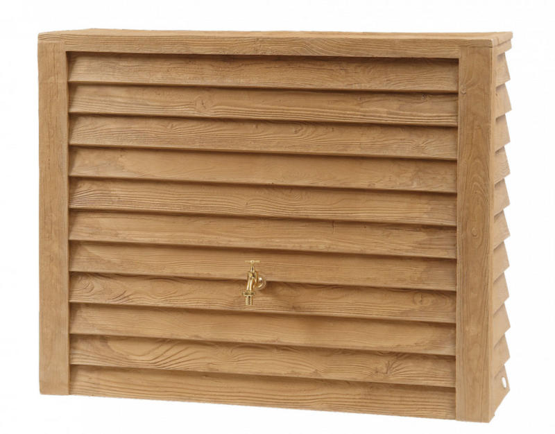 Wandtank „Woody“, hellbraun, 350L beige