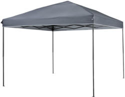 Klapppavillon „Easy Up“, 3x3 m, grau