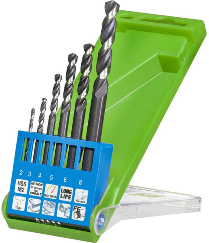 HI-NOX HSS Bohrersatz 6tlg. Akku-Top