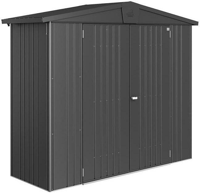 Gerätehaus „Europa“, 244x84x203 cm, dunkelgrau 244x84x203 cm | dunkelgrau