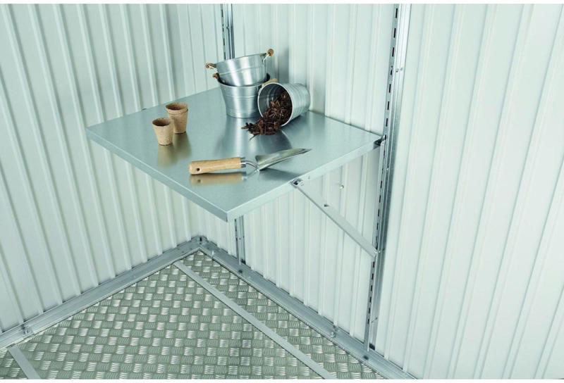 Klapptisch für alle Gerätehäuser/-schränke