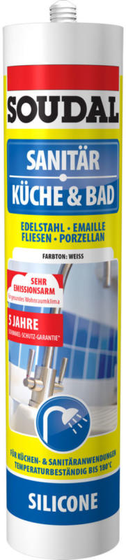 Soudal Küche & Bad Transparent 300 ml