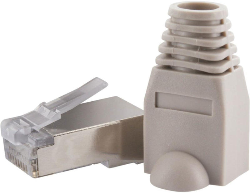 CAT 6-Netzwerkstecker, 4 Stück