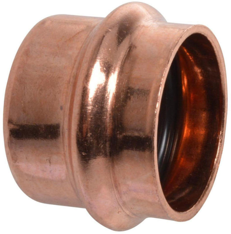 Kappe, Pressfitting für Kupfer, 28 mm, V-Kontur 28 mm