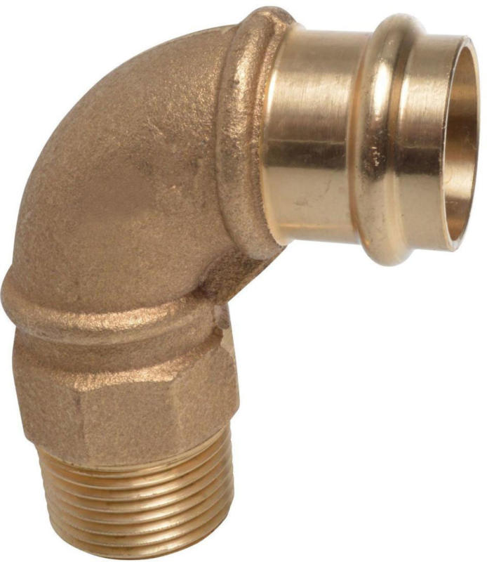 Übergangsstück, Pressfitting für Kupfer, 28 mmx1AG, C-Kontur 28 mm Zoll