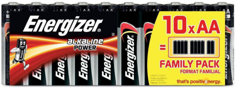 AA-Batterien „Family Pack“, 10 Stück 10