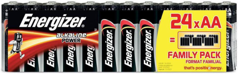 AA-Batterien „Family Pack“, 24 Stück 24