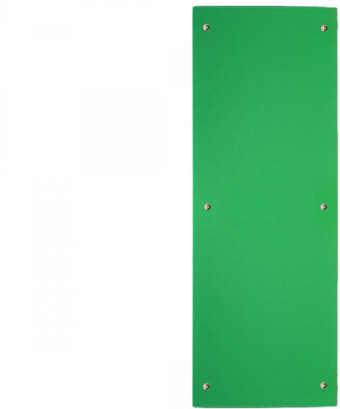 Infrarot Glasheizkörper, 45x120 cm, grün 45x120 cm