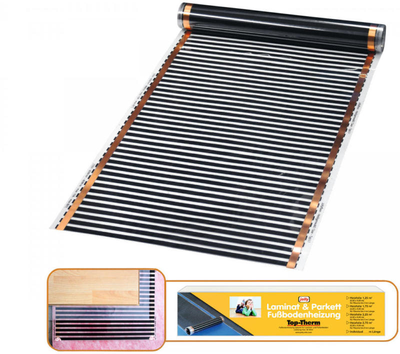 Fußbodenheizung Parkett + Laminat „Top-Therm“, 1,75 m² 1,75 m²