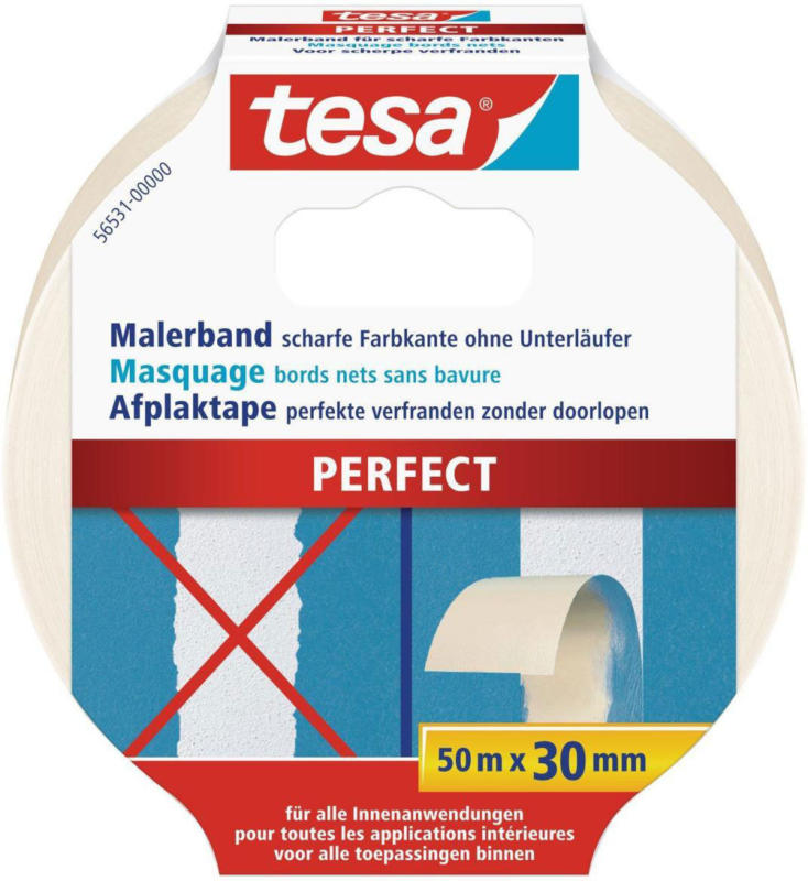 Maler-Krepp „Perfect“ 50 m, 30 mm 30 mm