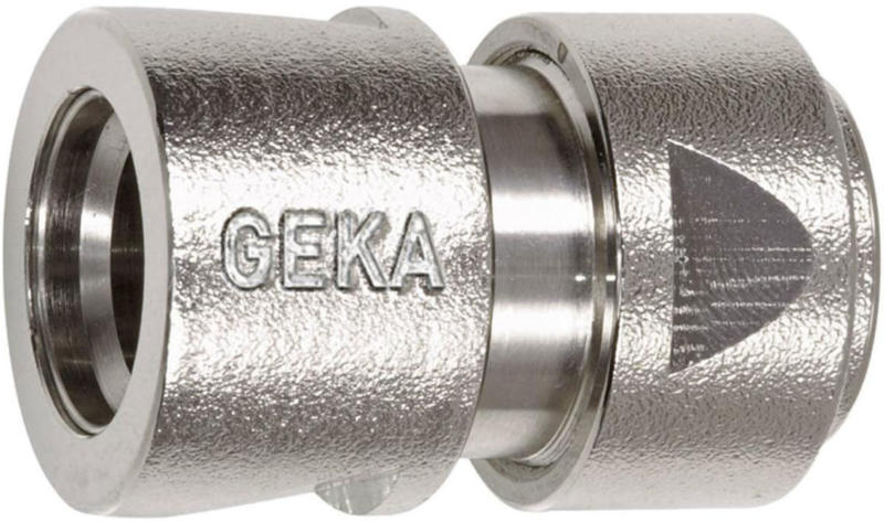 Schlauchstück 1/2" o.WS 1/2" - 13mm MS Ni m. Spannmutter