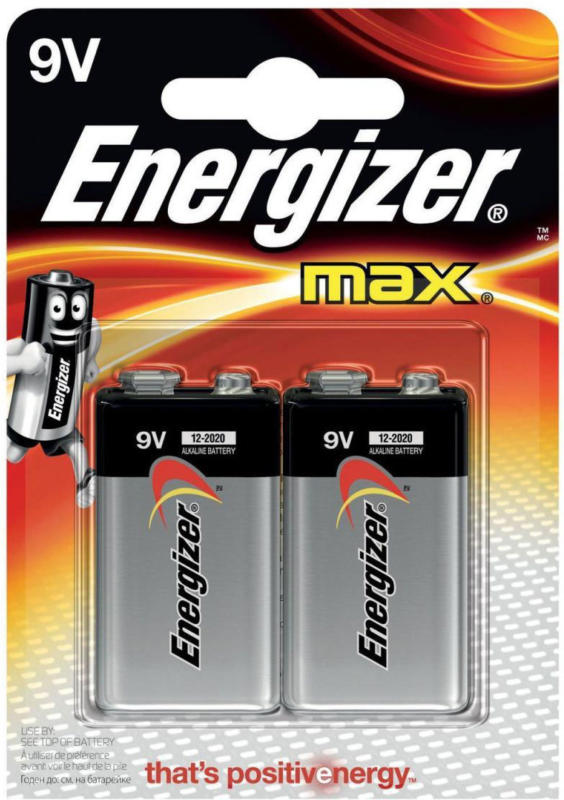 E-Block-Batterie, „Max Alkaline“, 2 Stück 2