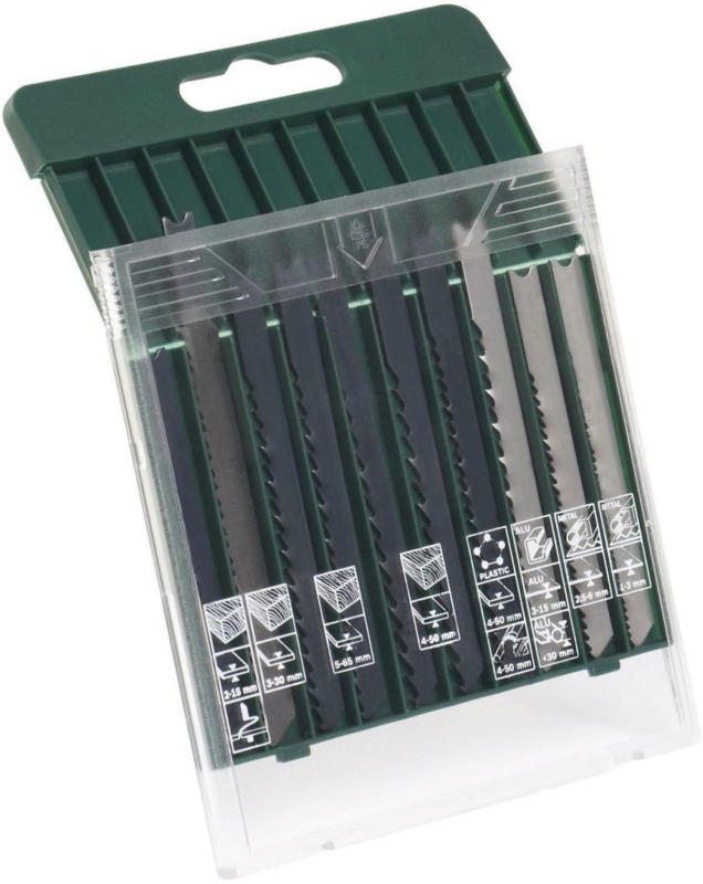 Stichsägeblatt-Set, für Holz & Metall, U-Schnitt, 10-teilig Sonstiges | 10-tlg.