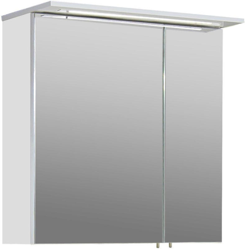 Spiegelschrank „SPS 600“, weiß glanz