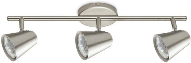 LED-Spotserie „Travale“, 3 Spots, silber 3