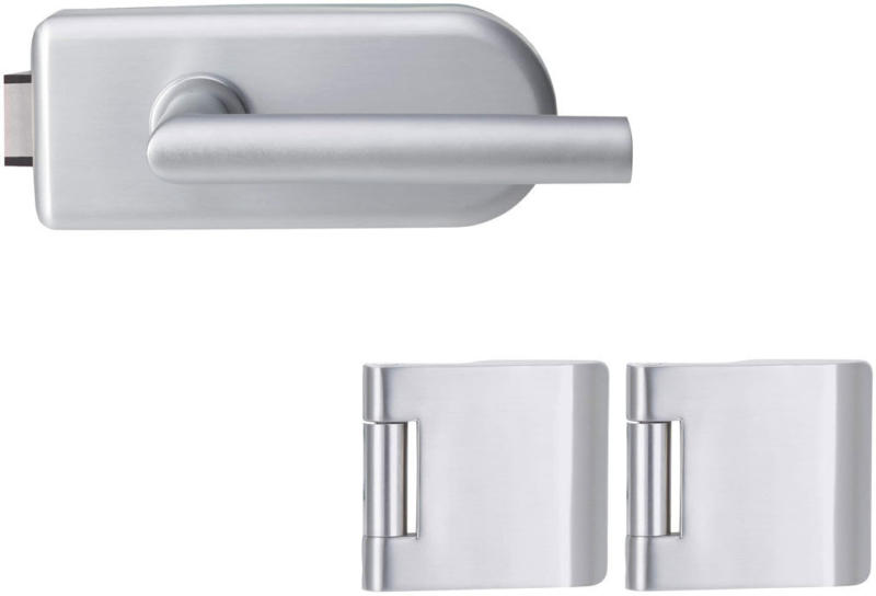 Glastürbeschlag-Set „SKS 62“, Aluminium