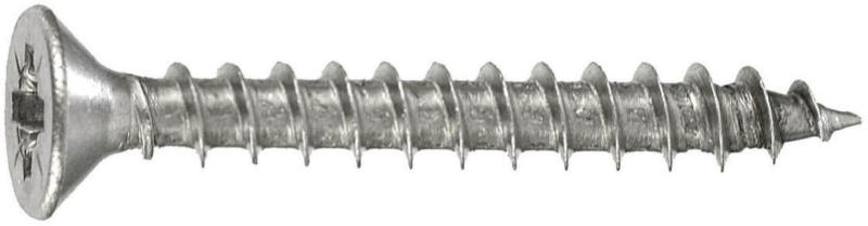 Universalschraube A2 3,0x30mm Senkkopf mit Vollgewinde