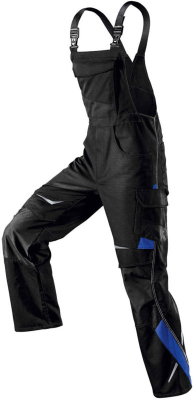 Berufslatzhose „Pulsschlag“, schwarz-blau, Gr.60 schwarz | 60