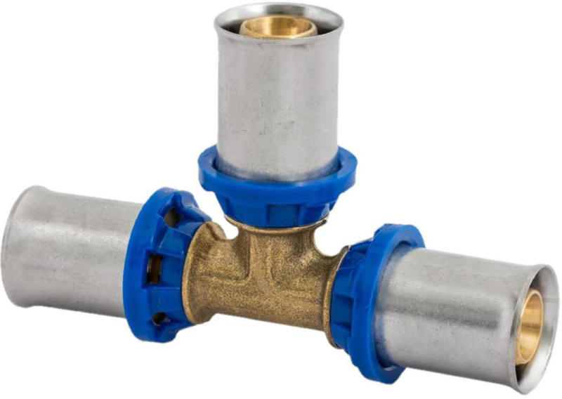 T-Stück, Pressfitting für Mehrschicht-Verbundrohr, 26 mm 26 mm