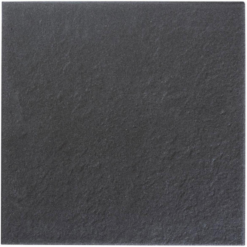 Terrassenplatte „No.1 Diamant“, 40x40x4 cm, Schwarz-basalt 40x40 cm