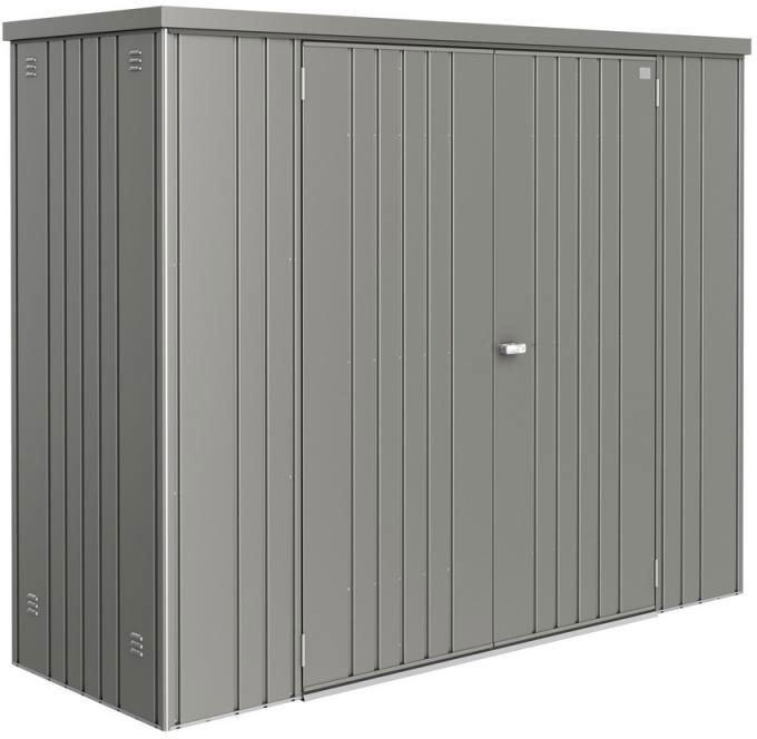 Geräteschrank „Gr. 150/230“, 227x83x182,5 cm, quarzgrau-metallic 227x83x182,5 cm | quarzgrau-metallic