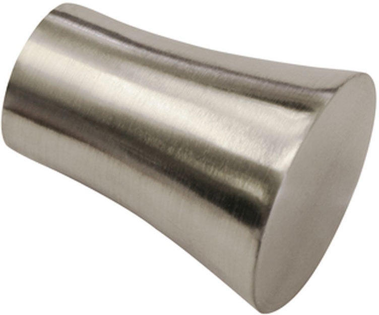 Endstück Konus für Ø19 mm, 4,6 cm, Edelstahl-optik