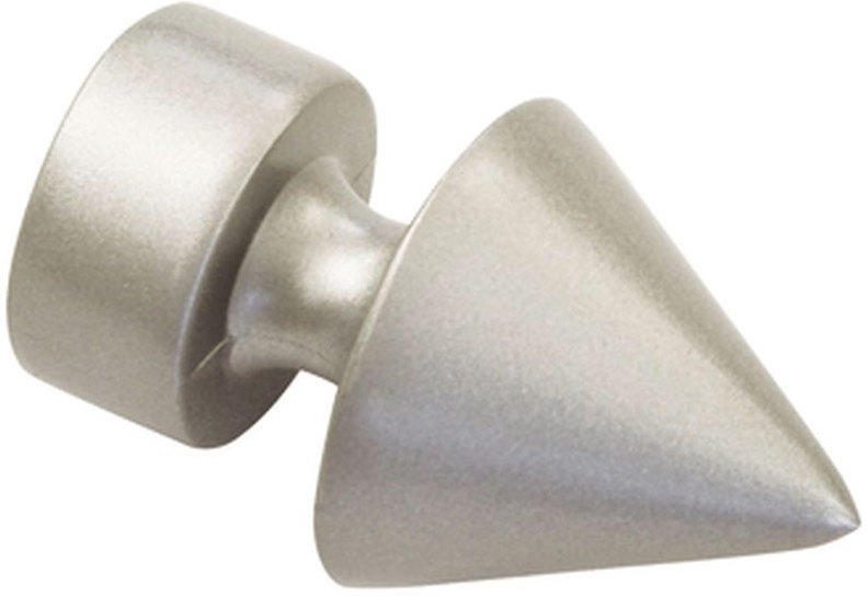 Endstück Spitze für Ø19 mm, silber-satin