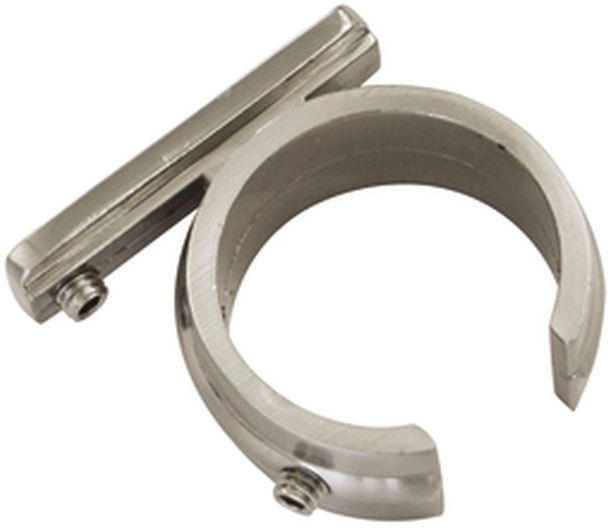 Ring Adapter für Universal Träger für Ø25 mm, Edelstahl-optik