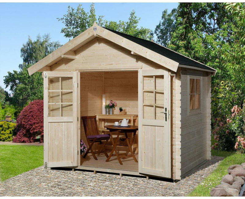 Gartenhaus „209 Gr. 3“, 28 mm, 300x300 cm