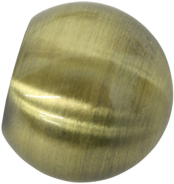 Endstück „Kugel“ für „Memphis“ Ø16 mm, messing-antik