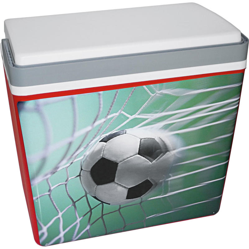 Kühlbox „Mirabelle“, 24 Liter, mit Fußballmotiv