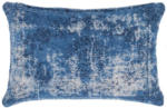 HELLWEG Baumarkt Vintage-Kissen „Nostalgia Pillow“ 385 Blau, 40x60cm