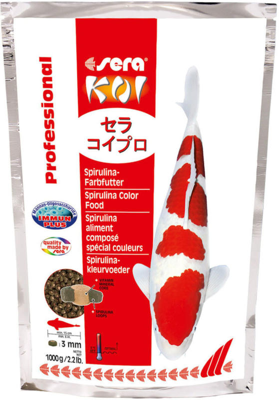 KOI Professional Spirulina-Farbfutter 1000 g