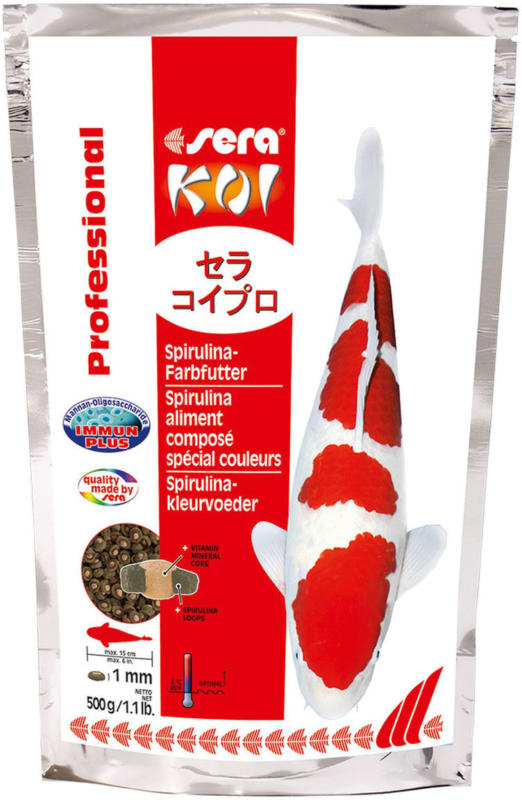 KOI Professional Spirulina-Farbfutter 500 g