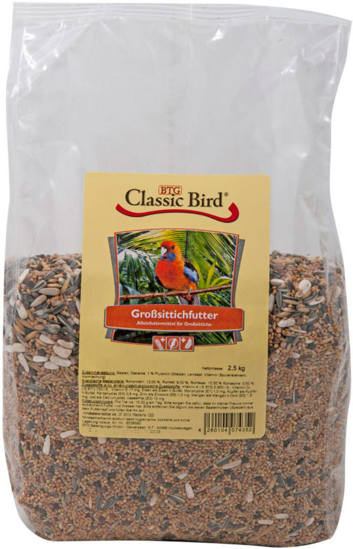 Classic Bird Großsittichfutter 2,5kg