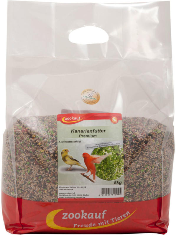 BIRD Kanarien-Futter „Premium“, 5kg