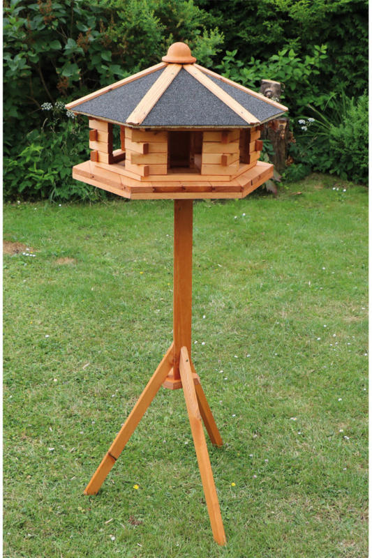 Vogelhaus „Fehmarn“, mit Fußkreuzständer
