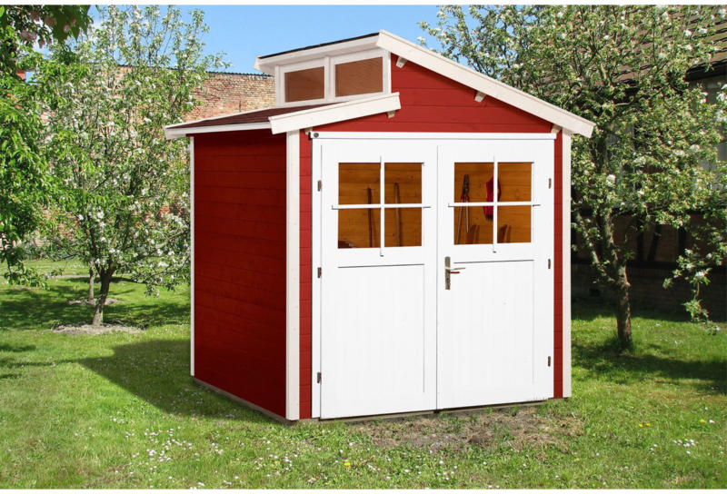 Gartenhaus „226“ Gr.1, schwedenrot